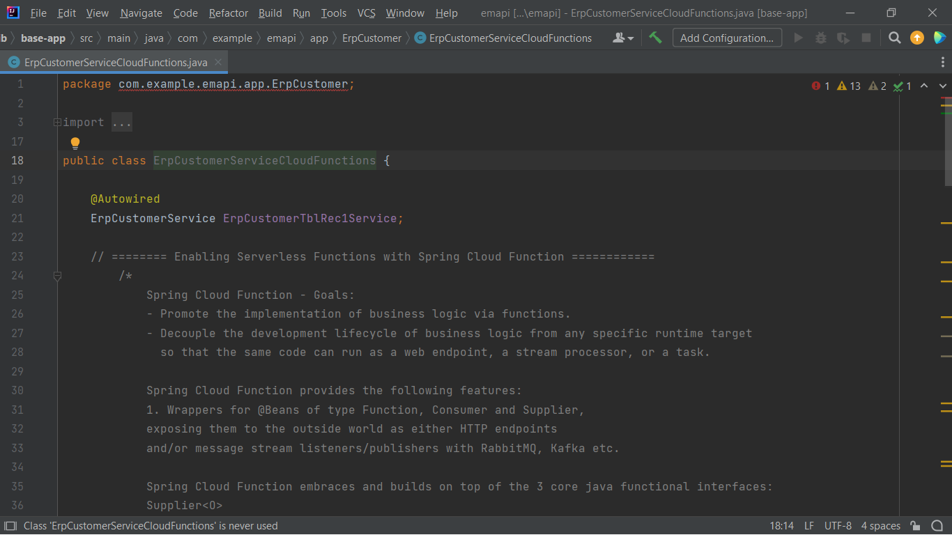 ErpCustomerServiceCloudFunctions.java