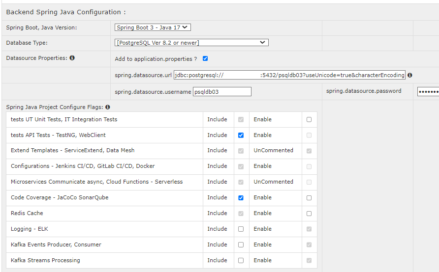 Project Settings