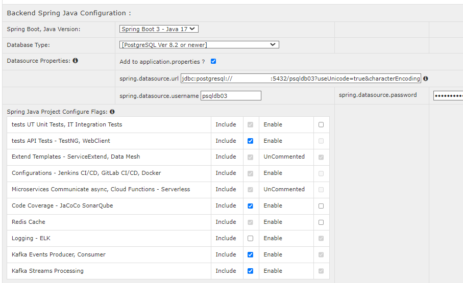 Project Settings